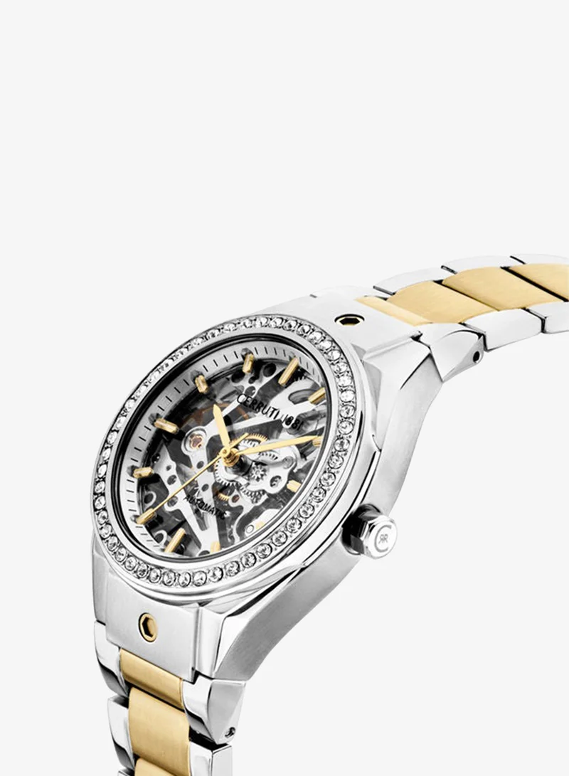 شيروتي 1881 Cerruti Watch for Women - Clear Dial - 33 MM