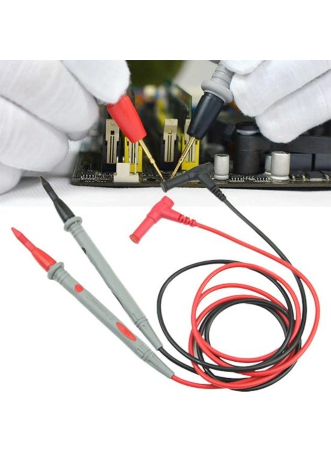 1 Pair Multimeter Multi Meter Test Lead Probe Wire Pen Cable 20A 1000V - Image 2