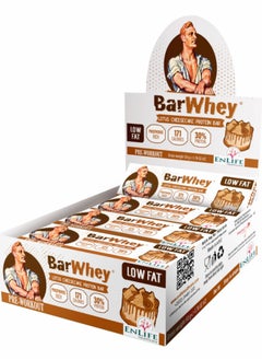 Bar Whey Low Fat Pre-workout Lotus Cheesecake Protein Bar  (12 Bar) 