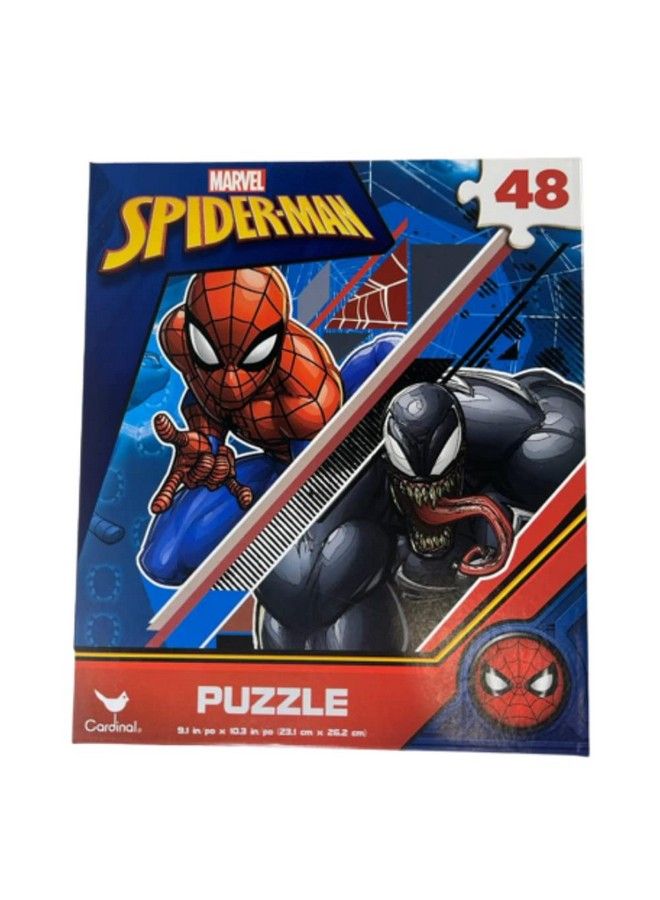 Cardinal 3 Pk. Marvel Spiderman 48 Piece Jigsaw Puzzle (Assorted Designs) - Image 4