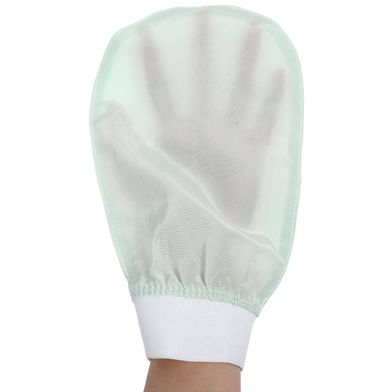 Exfoliating Shower Bath Gloves Double Sided Body Scrubber Mitt Soft Silk Texture Dead Skin Remover Spa Glove For Smooth Skin Care In Shower - Image 5