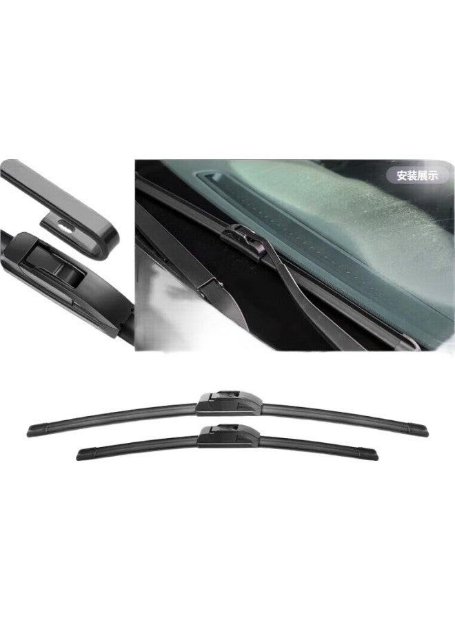 meisim Mitsubishi Outlander Windshield Wipers For 2016 Models, Original 2018 Outlander Front And Rear Wiper Blades 26/18 - Image 1