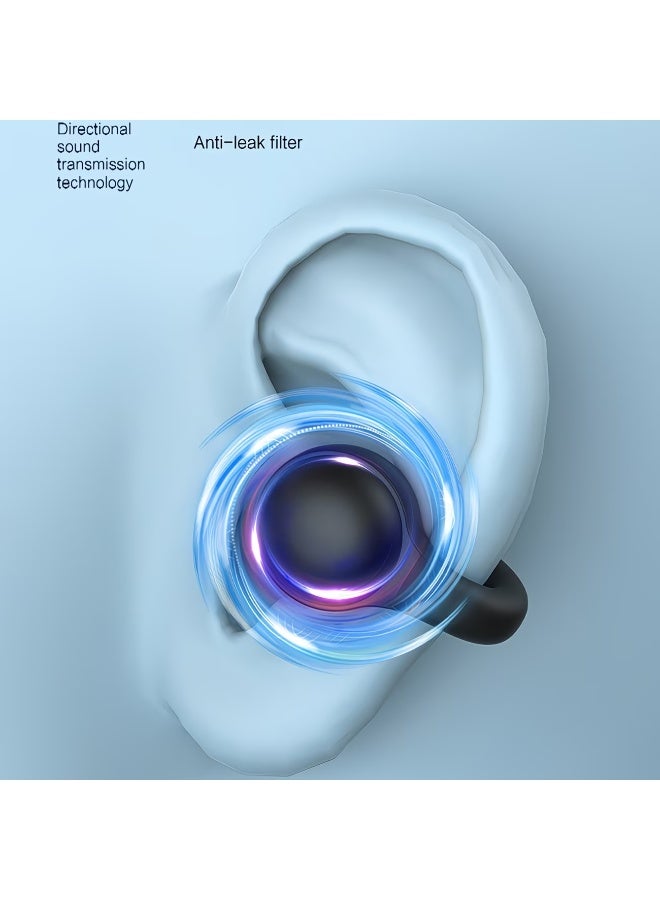 FUDIYA New Wireless Music Headset Touch Earphones Clip-Ear Sports Headphones for Xiaomi Earphone for iPhone Smart Earbud, for Valentine's Day Gift - Image 3