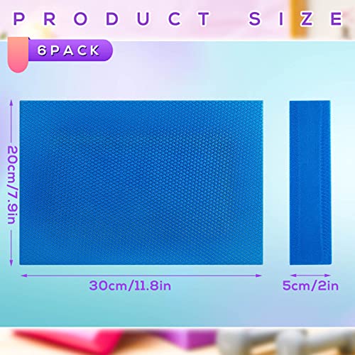 Hanaive 246 Pcs Balance Pad Foam Pad 1181 x 787 x 197 Inch Yoga Mat Non Slip Cushion Exercise Knee Mat for Fitness Stability Stretching Pilates Physical Therapy Core Trainer6 Color6 Pcs - Image 3