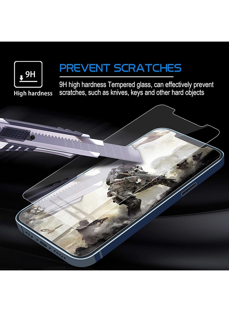 Case Up 1 Pack for Apple iPhone 12 Mini 5.4 Inch Screen Protector 9H Hardness Tempered Glass With Alignment tool for Bubble Free Easy Installation, Full Coverage And Anti Scratch - Image 4