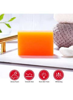 حمض الكوجيك Kojic حمض الصابون ، ترطيب البشرة ، ترطيب البشرة ، صابون يدوي ، اشراق الجلد ، ترطيب جيد ، فعالة في إصلاح الظلام ، البقع ، تفاوت لون البشرة 120 جرام  - Image 3