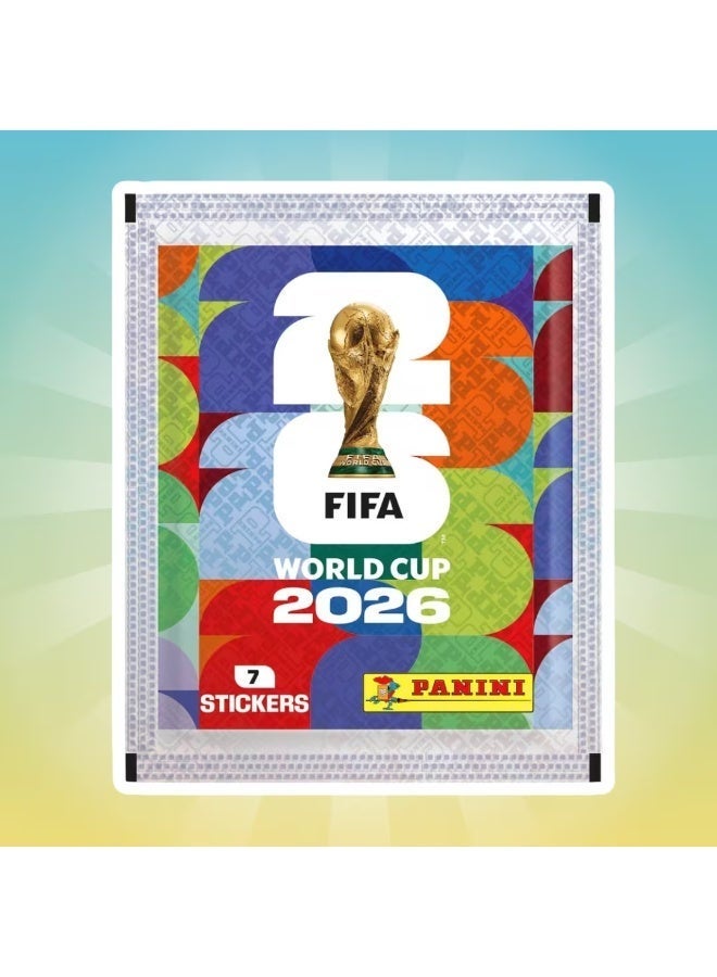 Panini 2026 World Cup Star Stickers - 50 Pack Collectible Cards - Children and Adults Interactive Toy Game Stickers - Image 2