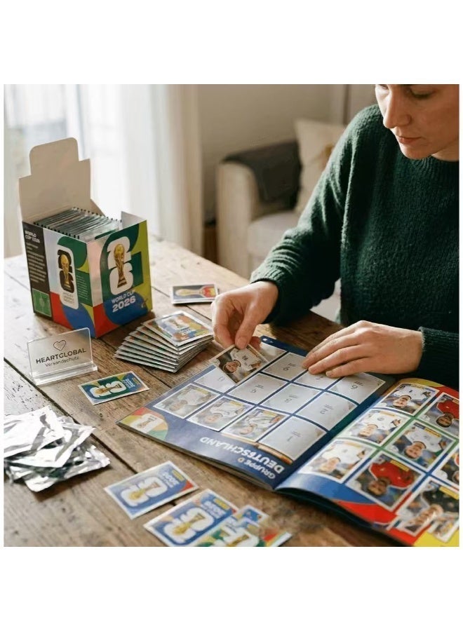 Panini 2026 World Cup Star Stickers - 50 Pack Collectible Cards - Children and Adults Interactive Toy Game Stickers - Image 5