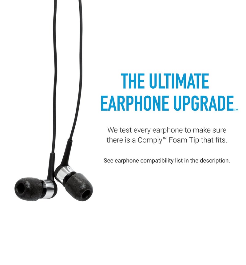 COMPLY رؤوس أذن فوم كومبلاي 500 لسماعات KZ ZS10 Pro، ZSX، AKG N5005، Moondrop Aria، Kato و Chu، FiiO FH7، صغيرة، 3 أزواج، بدون TechDefender، رأس بديل لسماعات الأذن، مصنوعة في الولايات المتحدة الأمريكية - Image 3