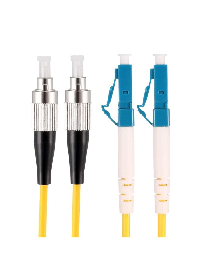 BURAQ LC-FC Dual-Core Single Mode Fiber Optic Jumper,Length: 3m - Image 2