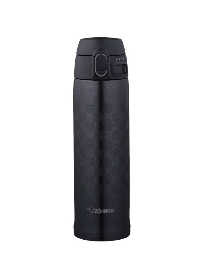 زوجيروشي Stainless Steel Vacuum Bottle 0.48Ltr, Ichimatsu Black