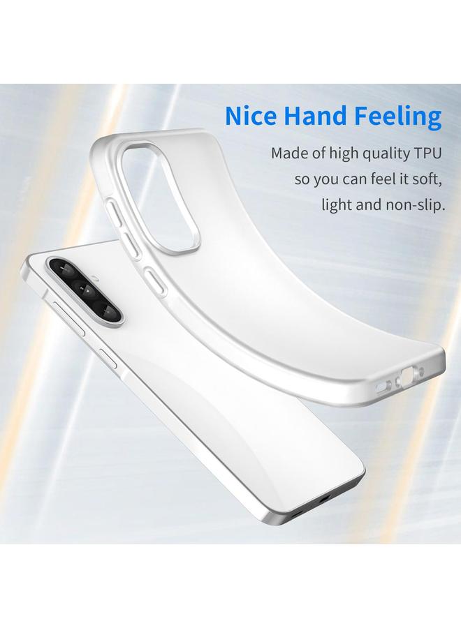 اس-توب جراب لهاتف Samsung Galaxy A36 5G، جراب هاتف هجين شفاف من مادة TPU مع تغطية كاملة - Image 3