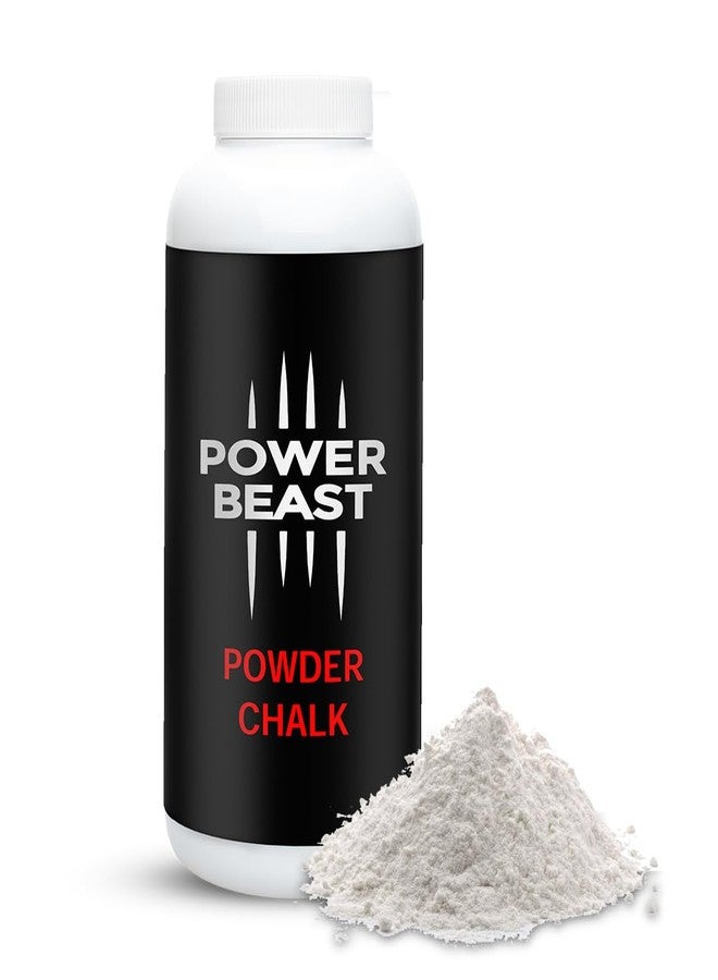 POWER BEAST Bottle with Chalk Powder, Climbing Chalk, Magnesium Chalk, Boulder Chalk, Climbing Chalk, Bouldering, Climbing, Fitness, Crossfit, Gym, Gymnastics, Calisthenics, Weightlifting, Pole Dance - Image 1