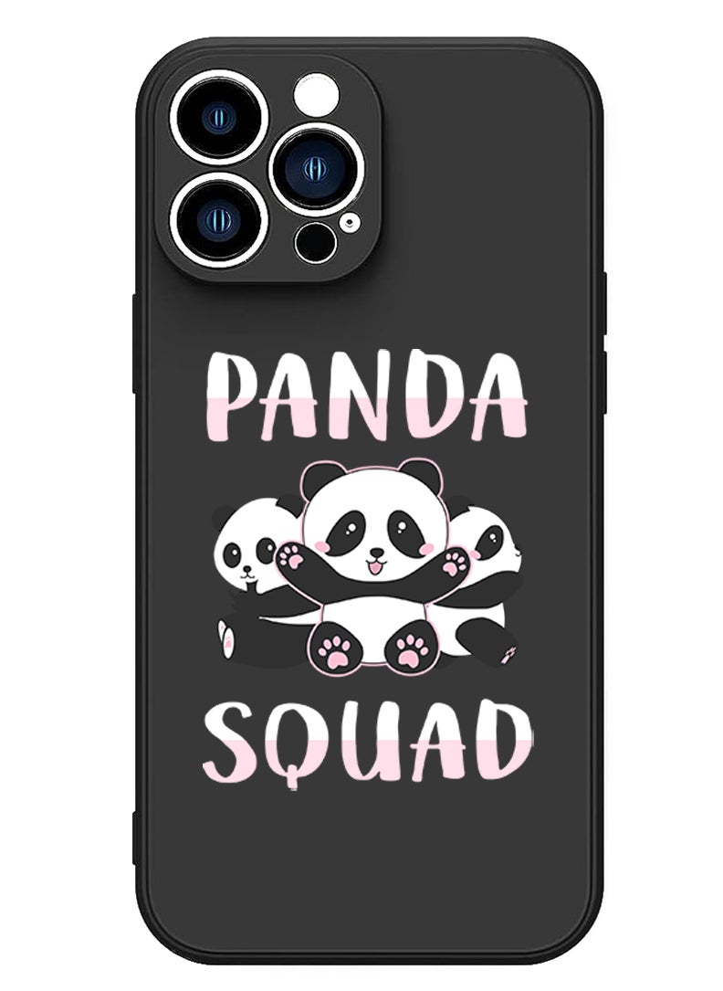 Theodor - Protective Slim Fit Case Liquid Silicone Cover with Full Body Protection Anti-Scratch Shockproof Case For iPhone 14 Pro Max Black  - Parkour special events copy - Image 1