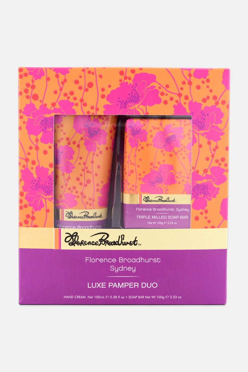 Florence Broadhurst 2 Pieces Hand Cream And Triple Milled Soap Set  - Image 1