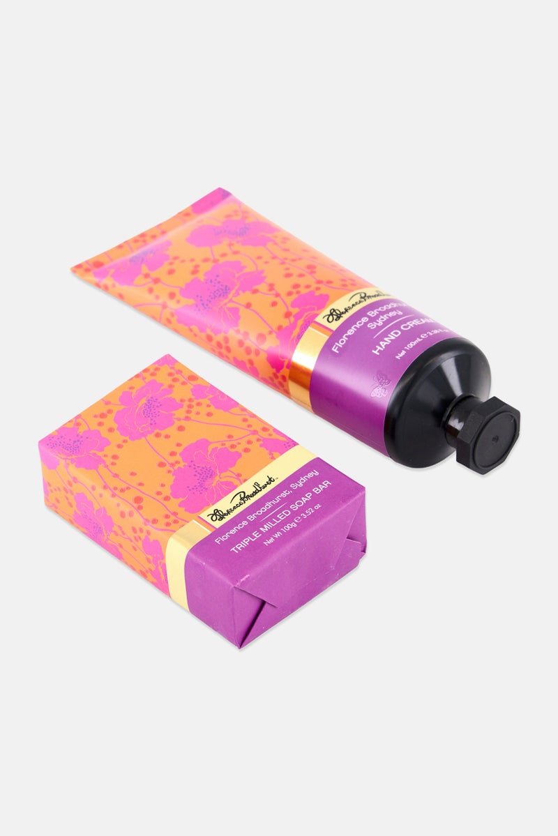 Florence Broadhurst 2 Pieces Hand Cream And Triple Milled Soap Set  - Image 2