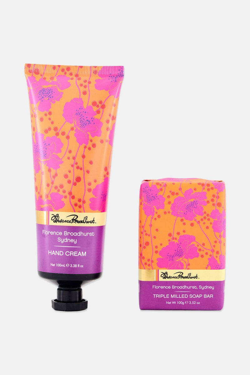 Florence Broadhurst 2 Pieces Hand Cream And Triple Milled Soap Set  - Image 4