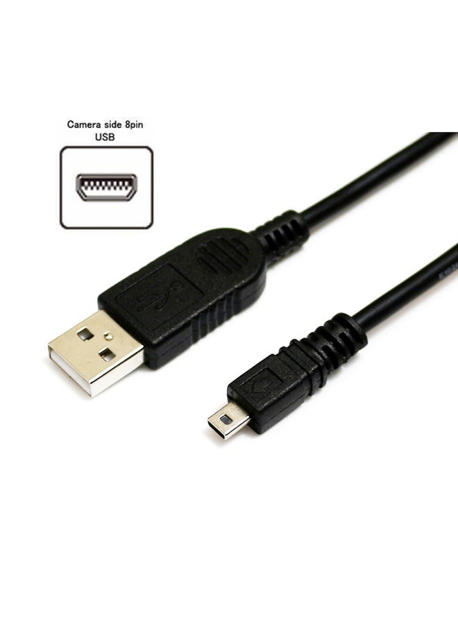 فوجيشكا كابل شحن ونقل بيانات USB V8 (Micro USB) بطول 1.5 متر – أسود - Image 3