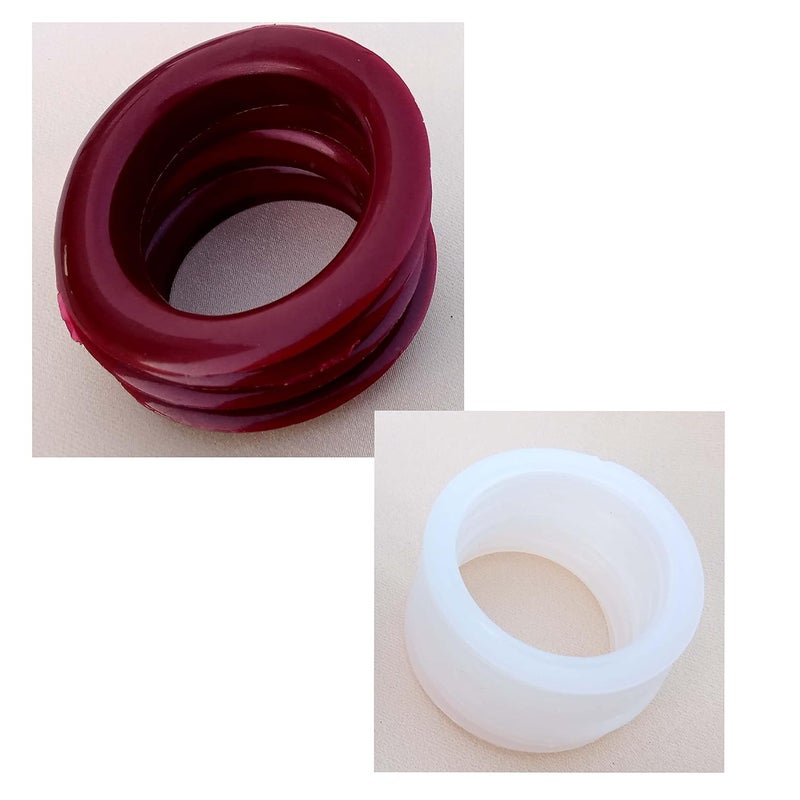 VANSH FASHION VANSH FASHION Plastic Curtain Eyelet Rings with Lock for Windows CurtainsDoor CurtainsPack of 100 Maroon - Image 1