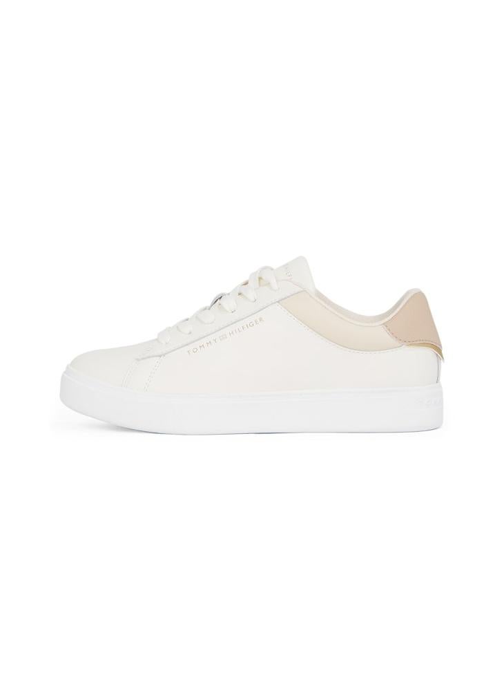 TOMMY HILFIGER Logo Detail Lace Up Low Top Sneakers  - Image 2