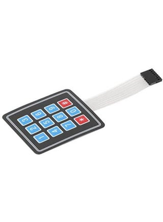 Keypad 4 X 3 Matrix Array 12 Key Membrane Switch Keyboard For Arduino Avr Raspberry Pi - pzsku/Z0EADBB4308EA16944132Z/45/_/1653300314/69edc126-230f-44ab-bf2f-4b450977e902