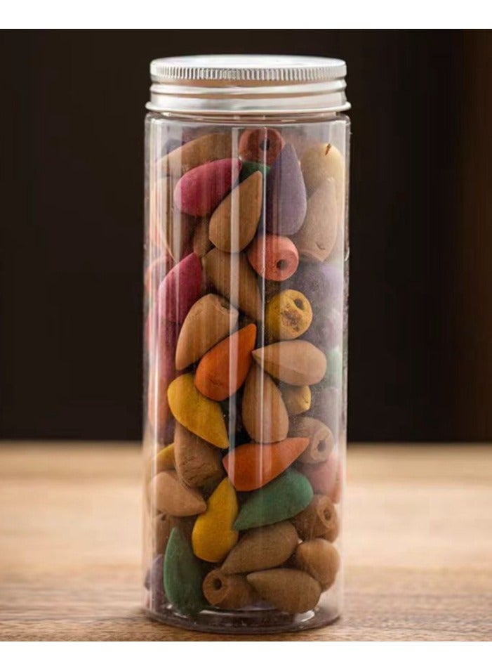 Natural Aromatherapy Incense Sticks - 100pcs/Jar (Sandalwood/Rose/Lavender/Jasmine/Agarwood) for Home Fragrance, Yoga & Meditation | Long-Lasting Scent - Image 1