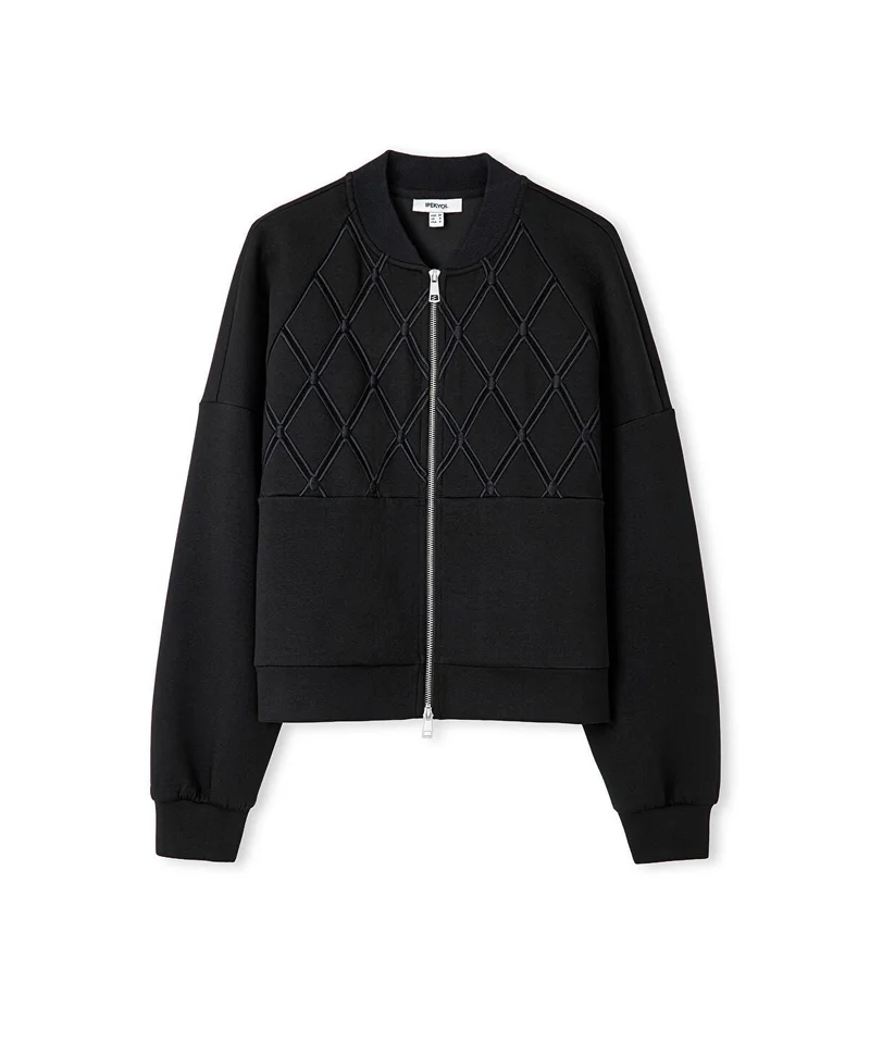 Ipekyol  Embroidered Zip-Up Sweatshirt for Women | Best Price UAE