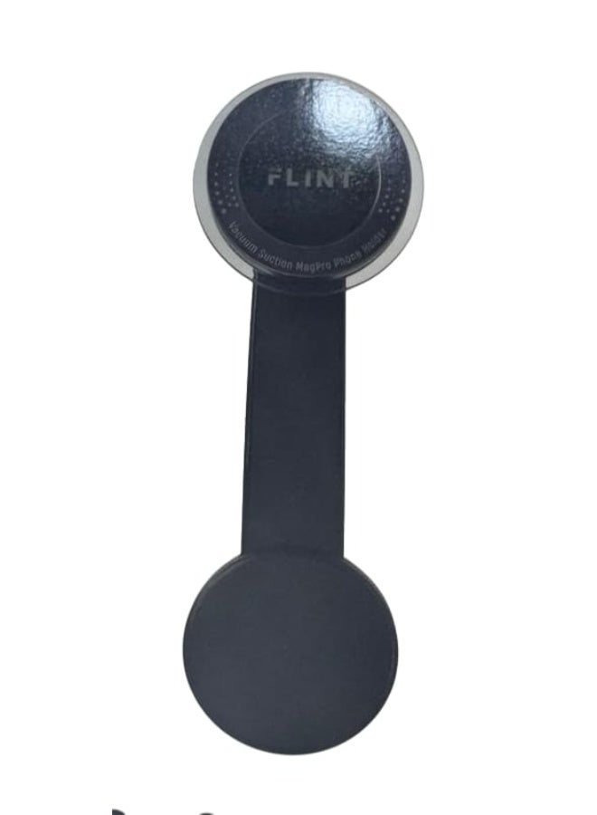 Flint FL-37 Vacuum Magnetic Phone Holder – Strong Grip, 360° Adjustable, One-Hand Use