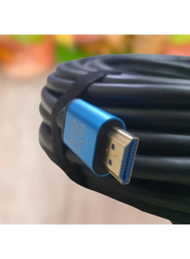 كابل HDMI 2.0V بطول 15 متر – جودة 4K@60Hz لمسافات طويلة وبأداء عالي - Image 2