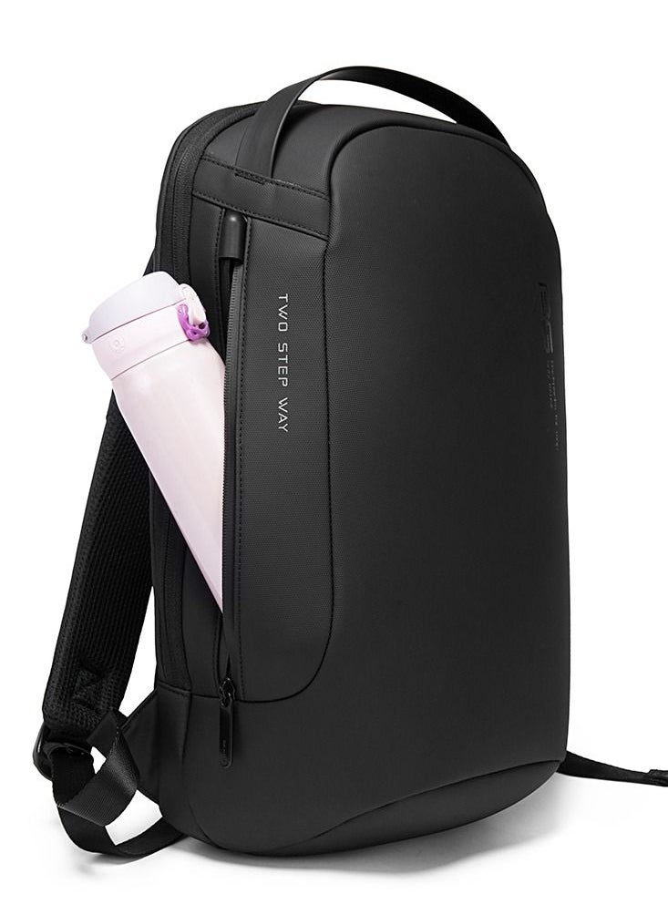 BANGE - BANGE Waterproof Anti-Theft Unisex Travel Laptop Backpack with USB Charging and Password Number Lock - Image 1