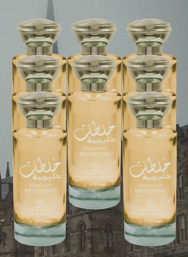 منار 8 قطع عطر خلطات خليجية للجنسين 100 مل - Image 1