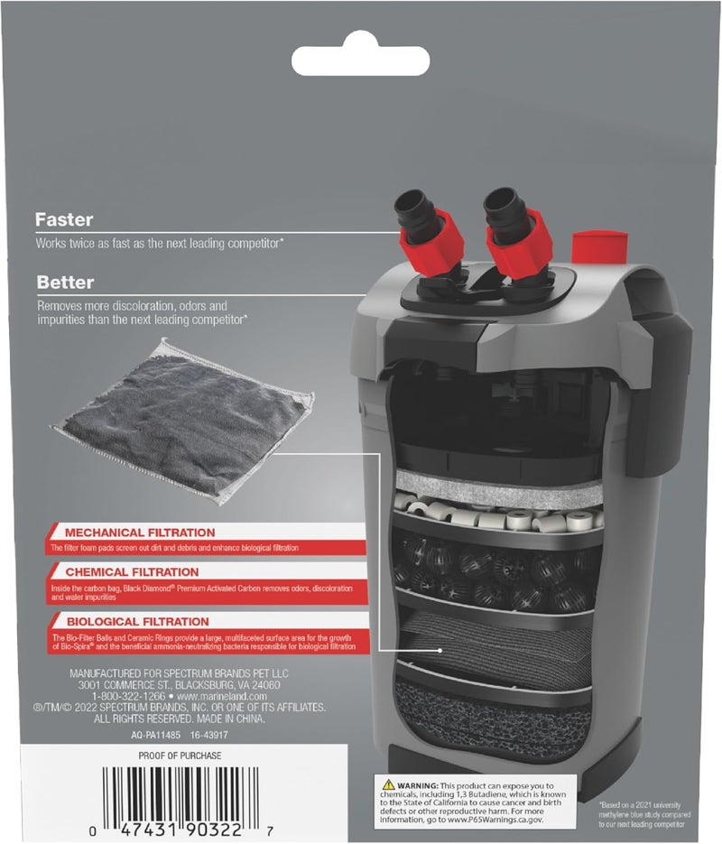 Marineland Premium Activated Carbon Bags for Aquarium Filtration - 2 Count, Rite-Size S, T, X - Image 2