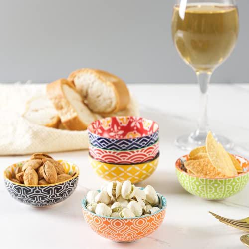 Metahom Ceramic Dipping Bowls, Dipping Sause Dish for Soy Sauce, 3 Inch Mini Bowl Set for Condiments, Sushi, Appetizers, Side Dish, Set of 6 - Image 5