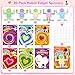LACCHOUFEE Valentines Day Gifts for Kids 30 Pack AstronautShaped Fidget Spinner POP Toys with Greeting Card for Kids Classroom Exchange Valentine Prizes for Boys Girls School Party Favor - Image 4