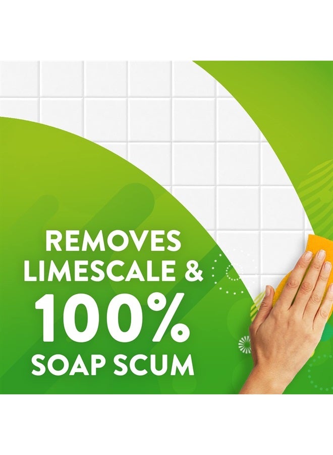 SC Johnson Scrubbing Bubbles Mega Shower Foamer Aerosol, Tough Foaming Bathroom, Tile, Bathtub and Disinfectant Shower Cleaner (1 Aerosol Spray), Rainshower Scent, 20 oz (Pack of 2)  - Image 5
