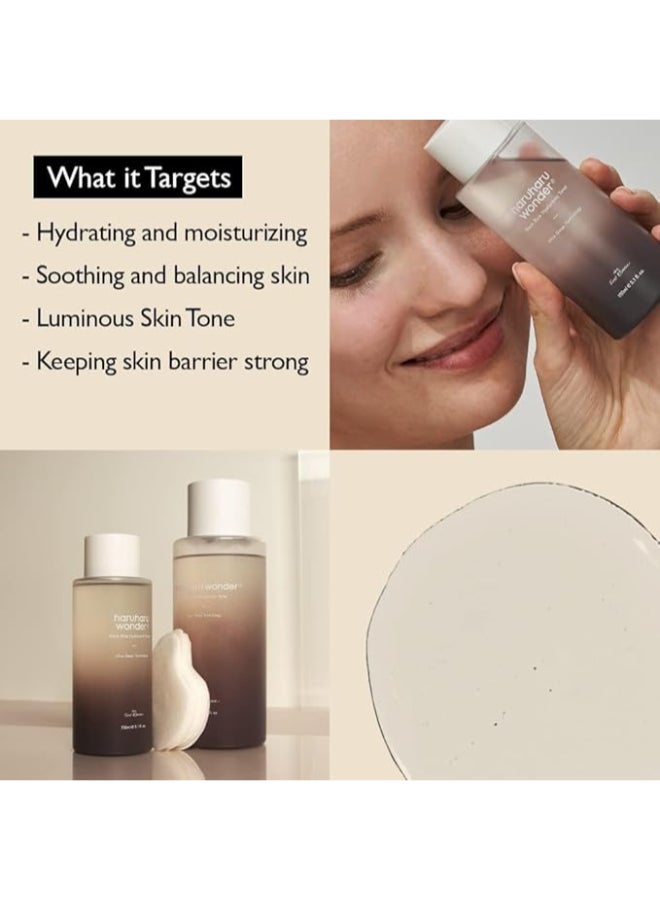 HARUHARU Wonder Black Rice Hyaluronic Toner Free Of Alcohol Fragrance (300Ml) - Image 4