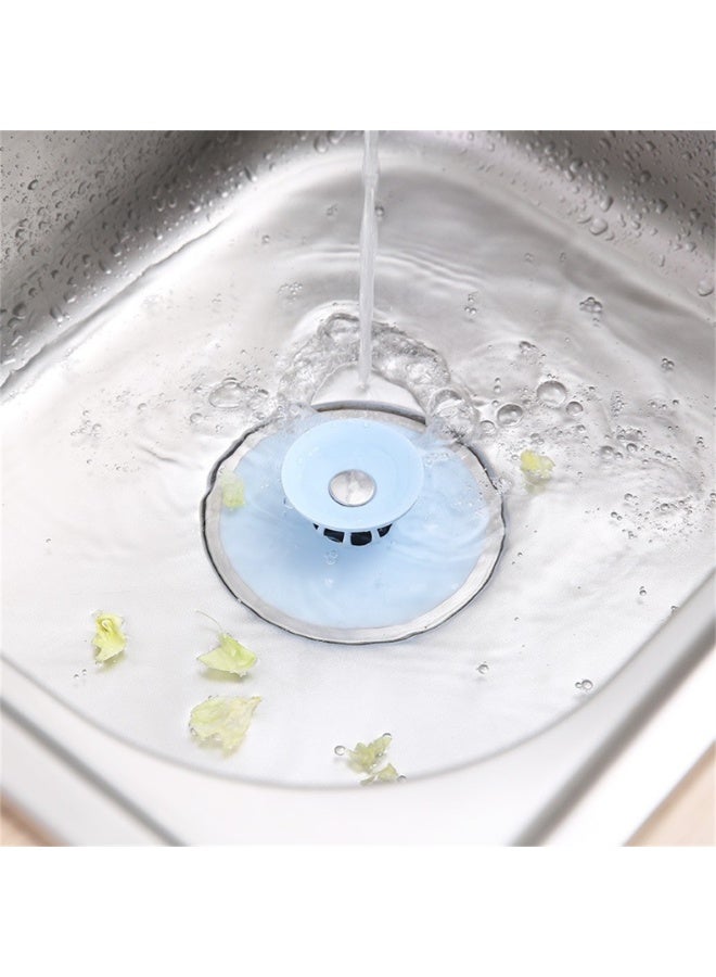 5 Pcs Shower Drain Stopper Silicone Bathtub Drain Strainers for Bathroom and Kitchen - Image 5