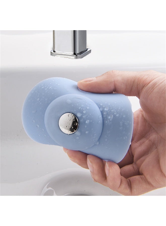 5 Pcs Shower Drain Stopper Silicone Bathtub Drain Strainers for Bathroom and Kitchen - Image 2
