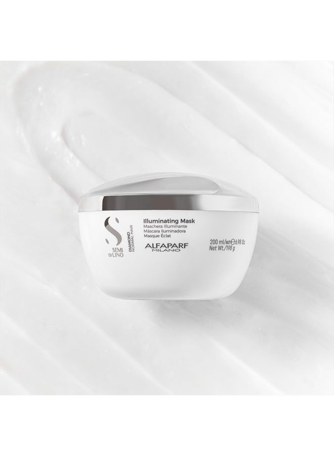 Alfaparf Milano قناع شعر مضيء من سيمي دي لينو، للشعر العادي، 6.98 أونصة - Image 3