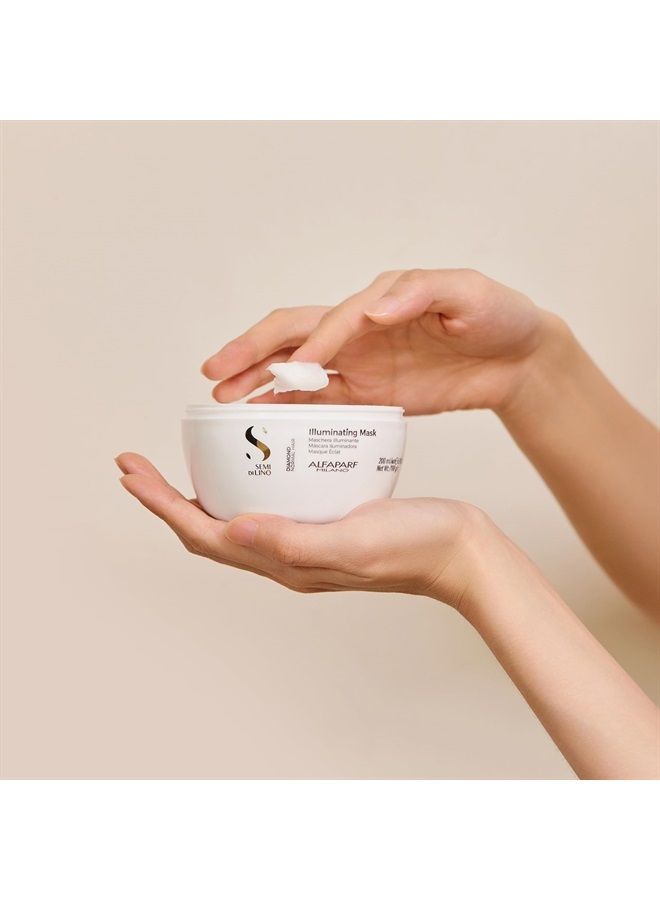 Alfaparf Milano قناع شعر مضيء من سيمي دي لينو، للشعر العادي، 6.98 أونصة - Image 4