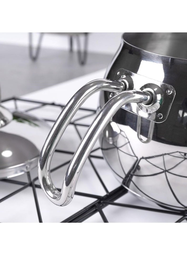 kitchen art "Stainless steel tea pot 18/10 Easy-to-Use ,35 ounces (1 liters)."  - Image 2