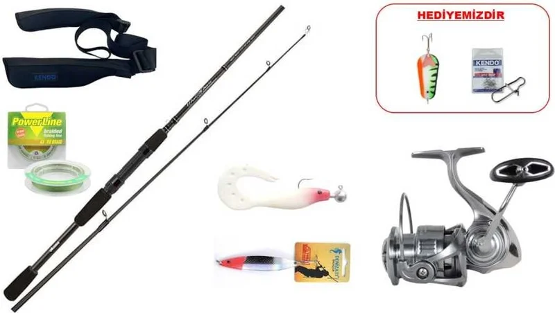 أوكوما Wave Power 274 cm 7-30 gr & Ryuji Diamond 4000M Spin Set