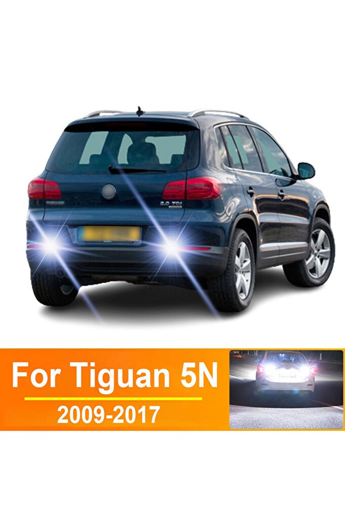 rayihni 2Pcs For Volkswagen For VW Tiguan 5N 2009-2015 2016 2017 T15 W16W LED Backup Reverse Light Bulb C... - Image 1