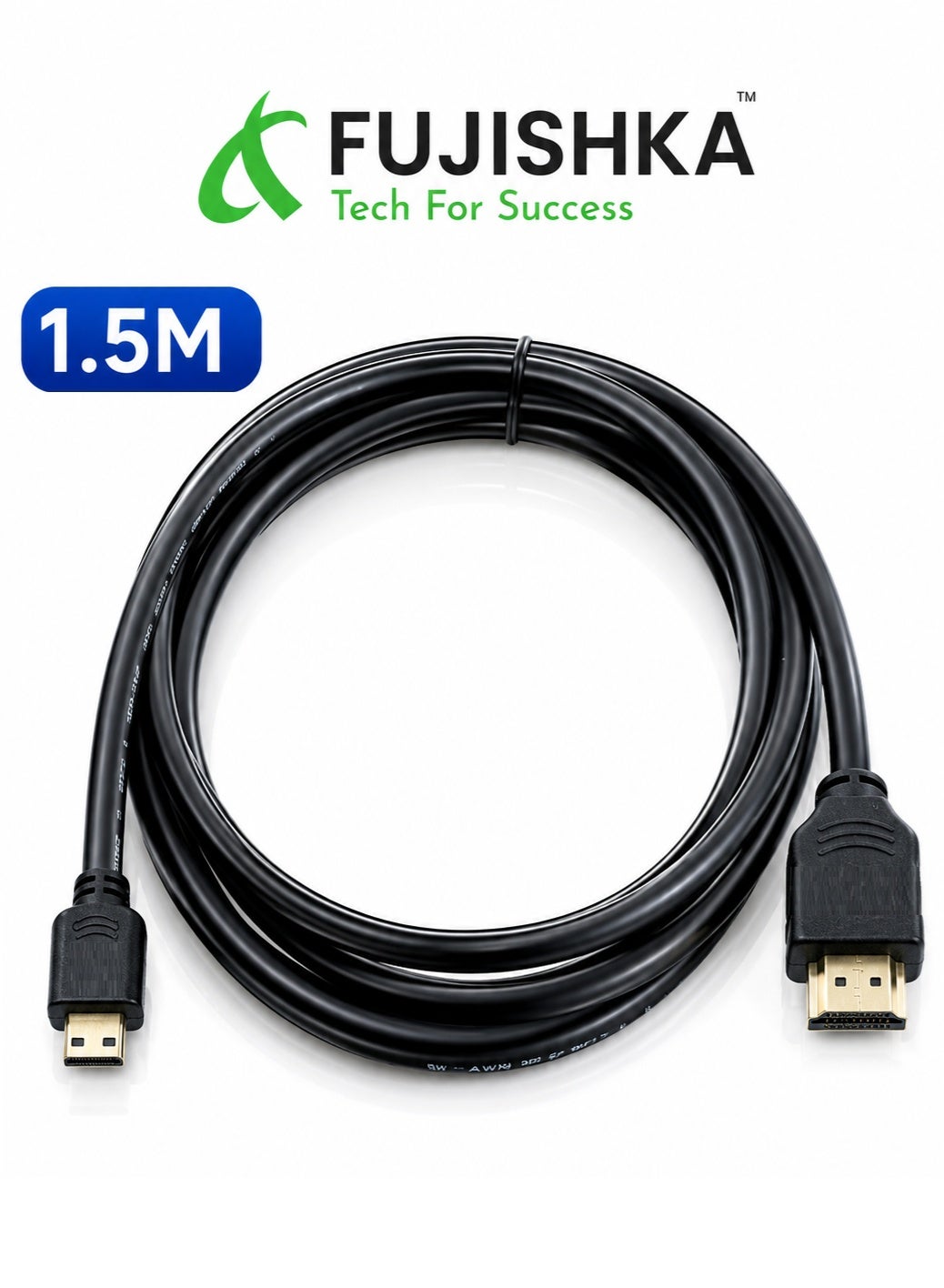fujishka Fujishka Mini Hdmi To Hdmi Cable 1 5m Z0EAE9915760C63E5D7C8Z