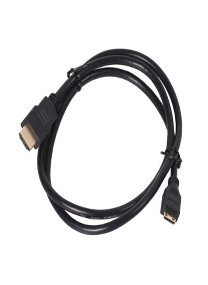 FUJISHKA Mini HDMI to HDMI Cable 1.5M – Male to Male, High-Speed 4K UHD Audio & Video Cable, Gold-Plated Connectors, Compatible with DSLR Cameras, Camcorders, Tablets, Raspberry Pi, Monitors, TVs & Projectors - Image 4