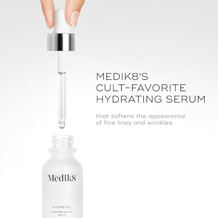 Medik8 Hydr8 B5 - Intense Hydrating with Vitamin B5 - Hyaluronic Acid Serum for Face - Plumping and Moisturizing Face Serum - Gluten Free - 1.0 oz - Image 4