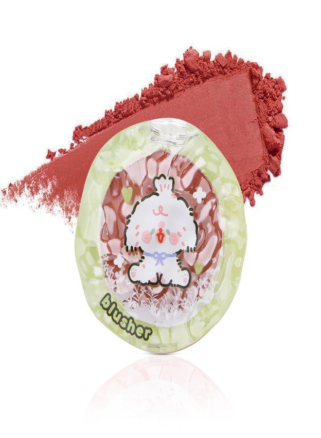 Boobeen بودرة خدود بوبين، لون واحد عالي الصبغة لخدود، تشكيل، تحديد وإبراز الوجه لخلق لمسة نهائية طبيعية غير لامعة، قابلة للدمج - Image 1