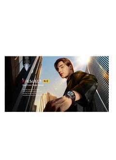 KIESLECT Kr2 Smart watch - Black - Yellow  - Image 2