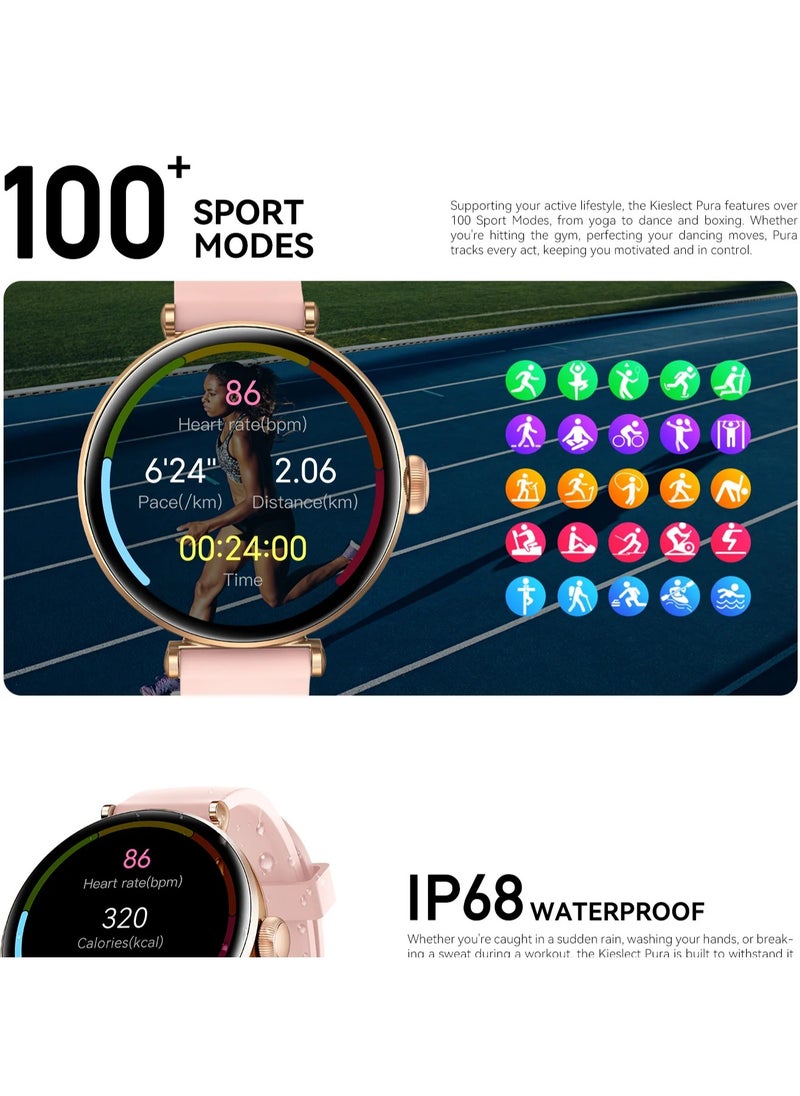 KIESLECT Kieslect Lady Smart Watch Pura with dual strap  - Image 5