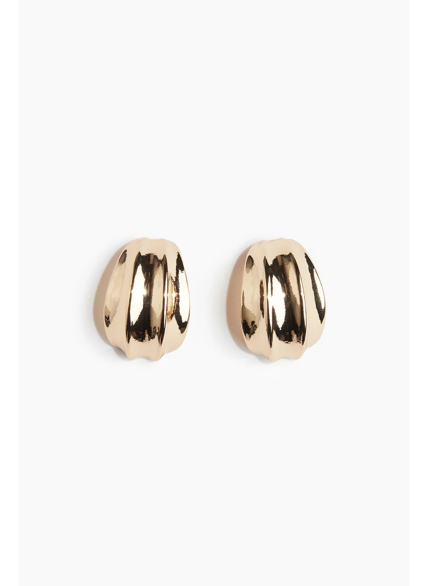 اتش اند ام Fluted Earrings
